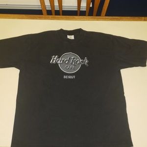 Classic black Hard Rock Cafe shirt - Beirut